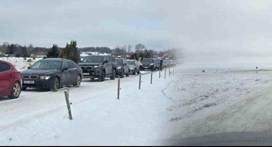 "බෝල්ටික් මුහුදේ අයිස් මාර්ගය" විවෘත වෙයි!